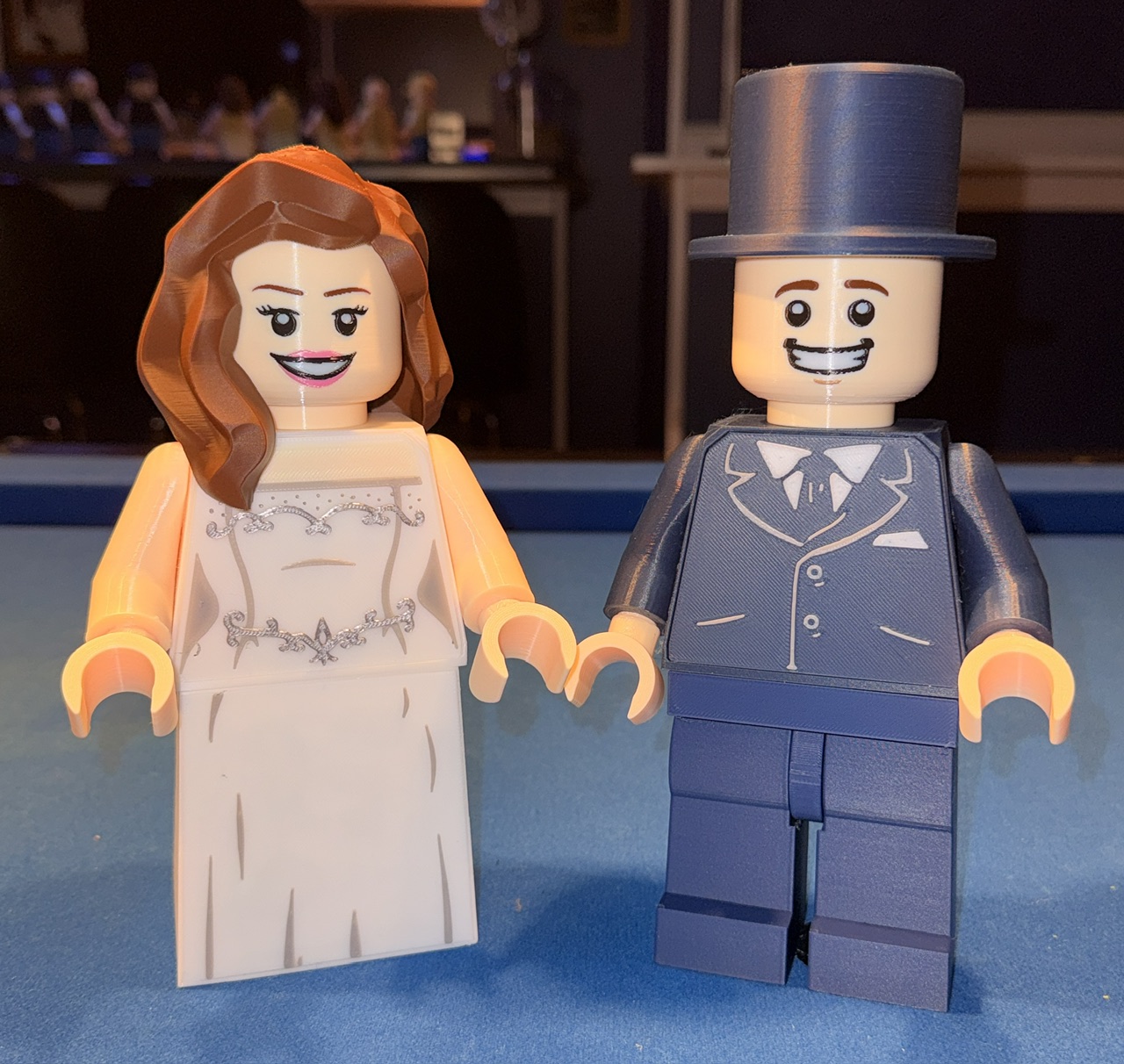 Wedding Bride & Groom MegaFigures (5:1 Scale)