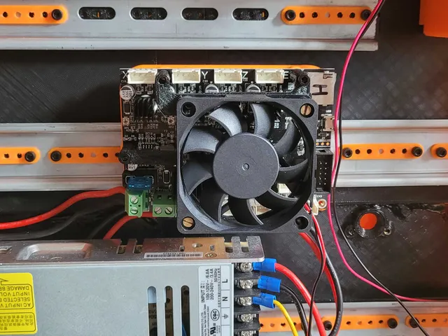 ENDER 3 NG v1.2 - SKR Mini E3 - 60 mmCooling Fan Mount