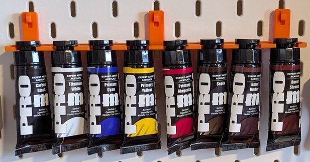Skadis 8 ProAcryl Expert Artist Acrylics Holder