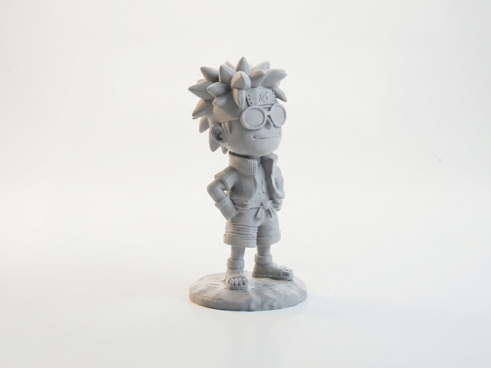 Chibi Beach Naruto Figurine Anime Collectible 3D Printable
