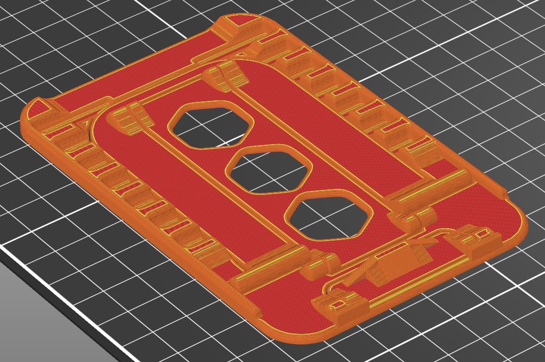 Foldable Phone Stand REMIX (Bottom pulling tab + Bottom reinforcement)
