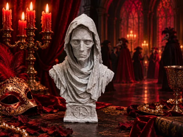 The Red Death — Bust Inspired by Edgar Allan Poe’s The Masque of the Red Death