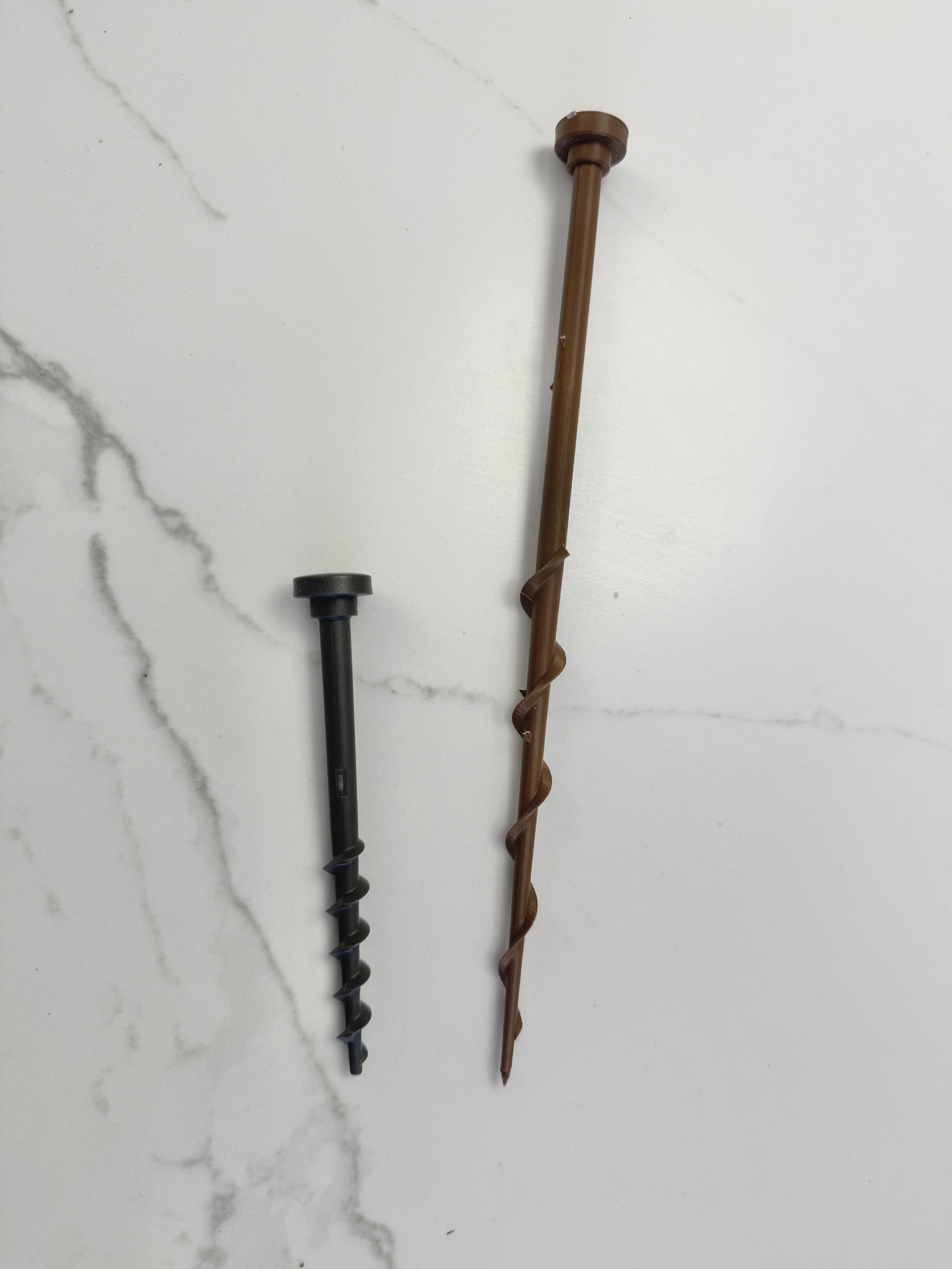 Extended Ground Anchor Screws for Mammotion Luba and Yuka Charging Stations and Garages