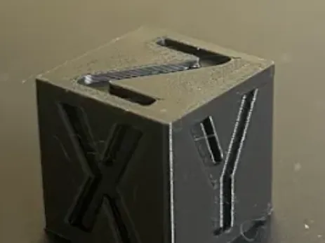 calibration cube(XYZ)