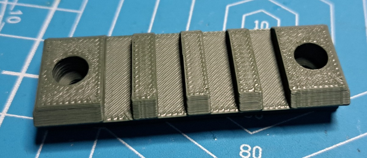 60mm Picatinny Rail (M4 Countersink)