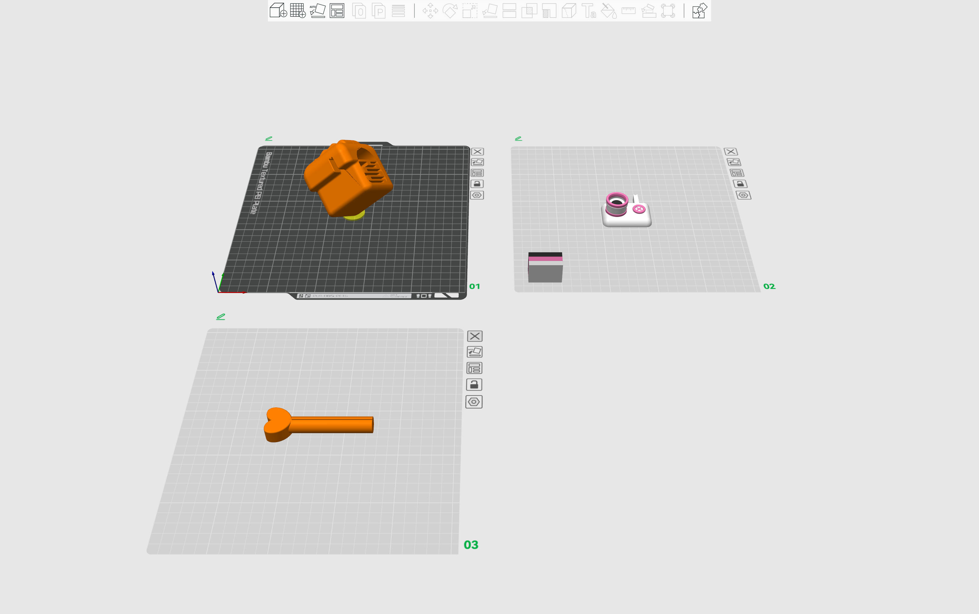 Miniatura 5 do modelo 3D Toothpaste Squeezer: "Cube Camera Maid" Design