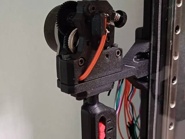 Synchronized Gear Extruder (HGX, PSF, Stealh-ProtoXtruder, Filament Sync)