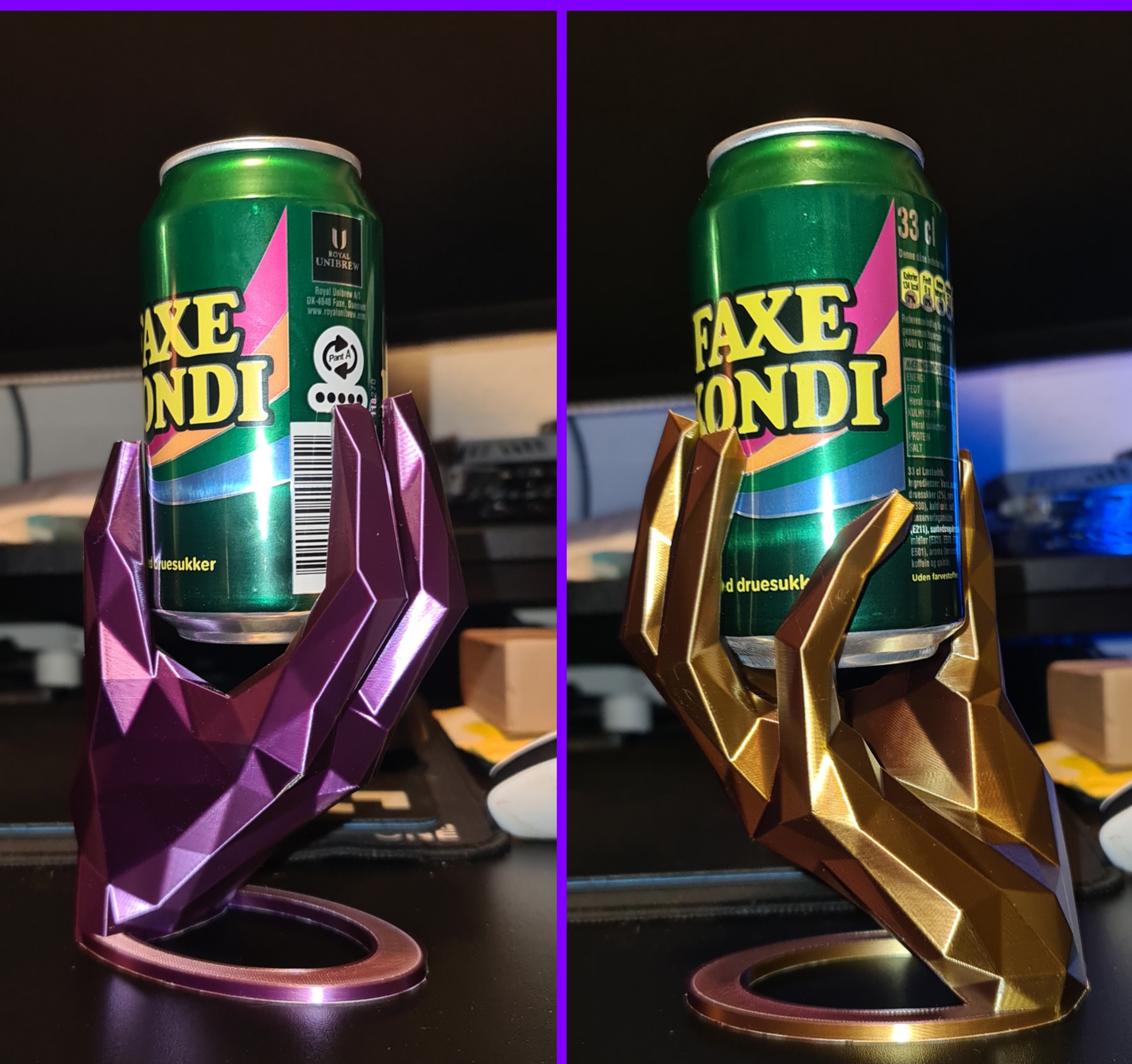 Low Poly Hand Can Holder (New Version)