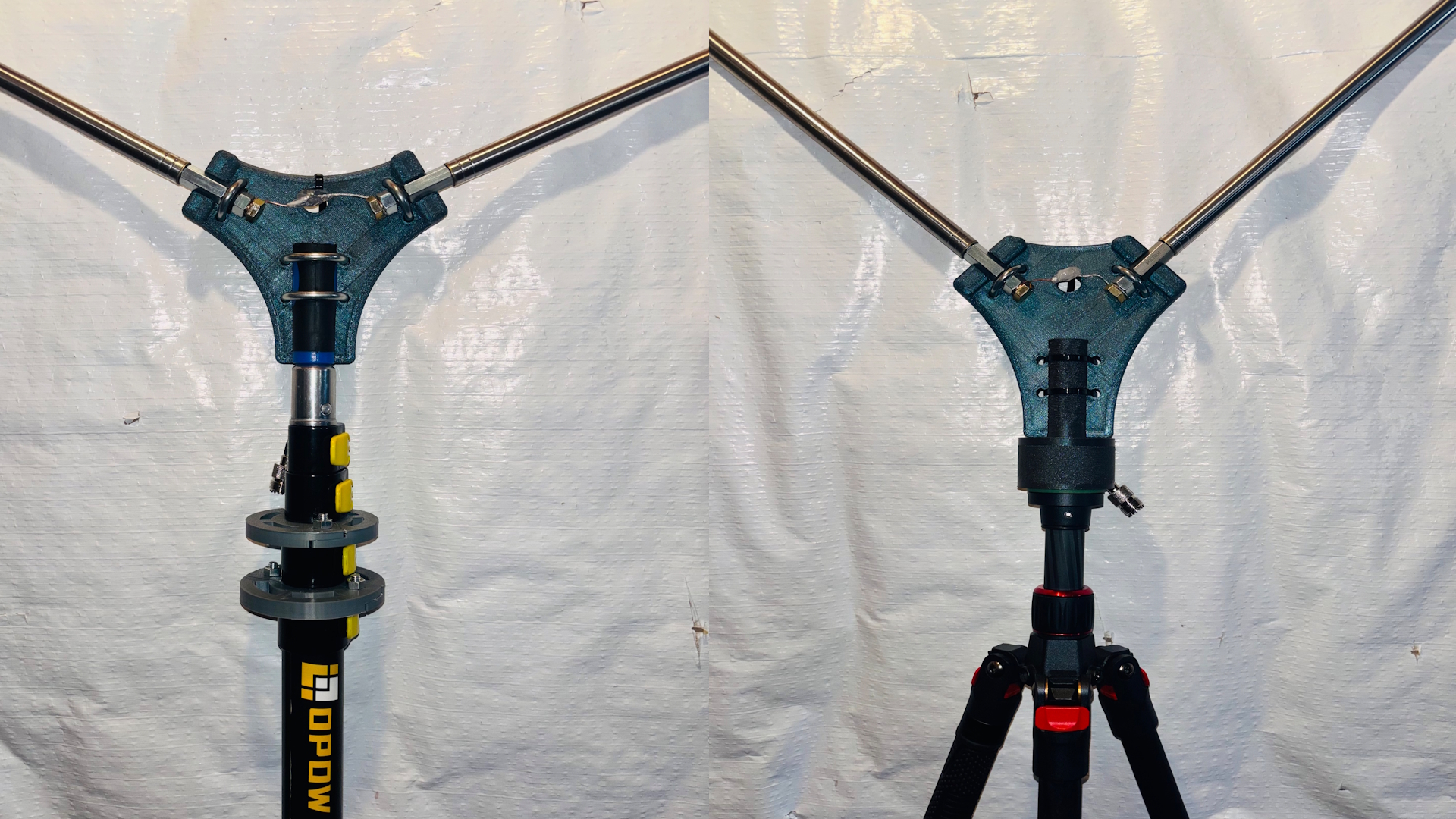 Ham Radio V-Dipole / Tripod Antenna System