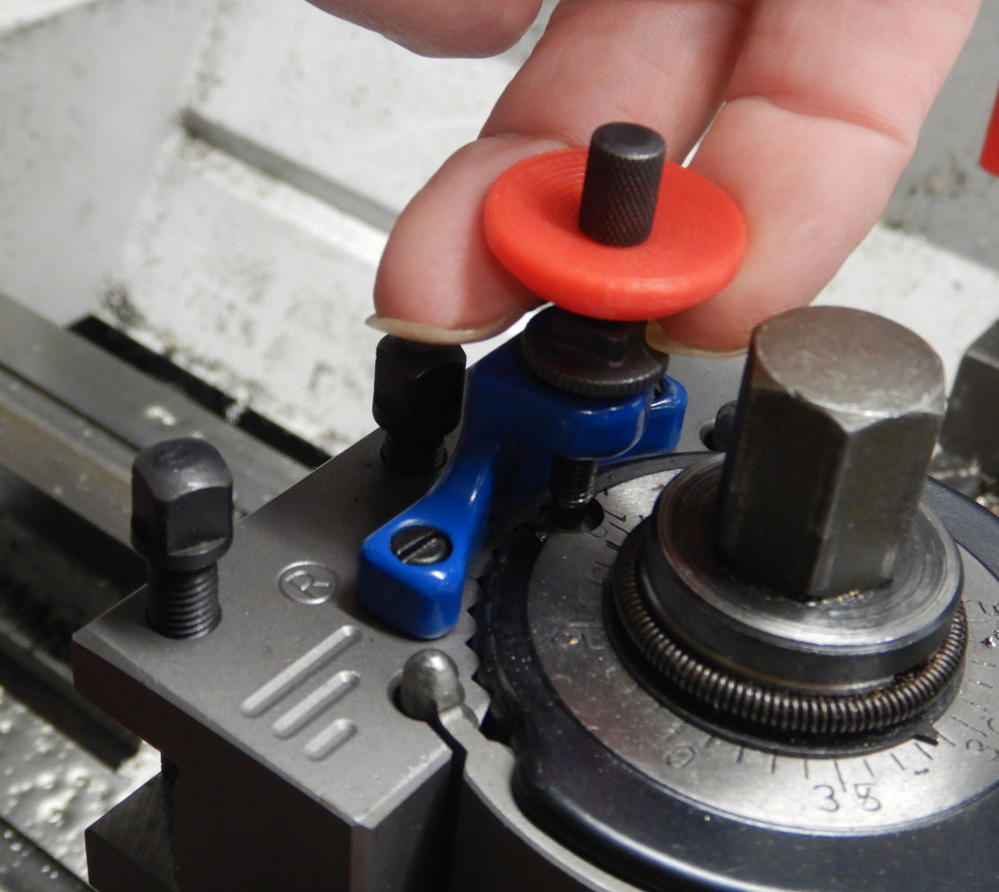 Multifix Liftknob Hebeknopf Hebescheibe Schnellwechselkassette Quick Change Tool Holder — miniatura 3
