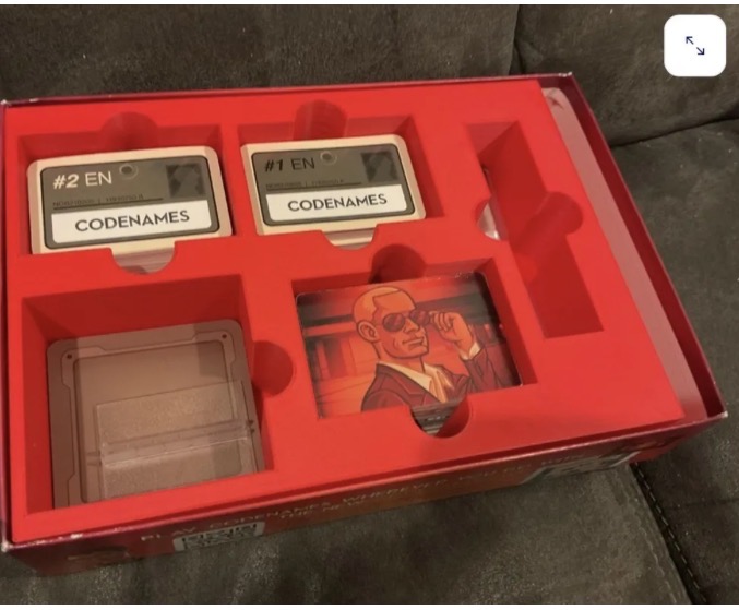 codenames card holder