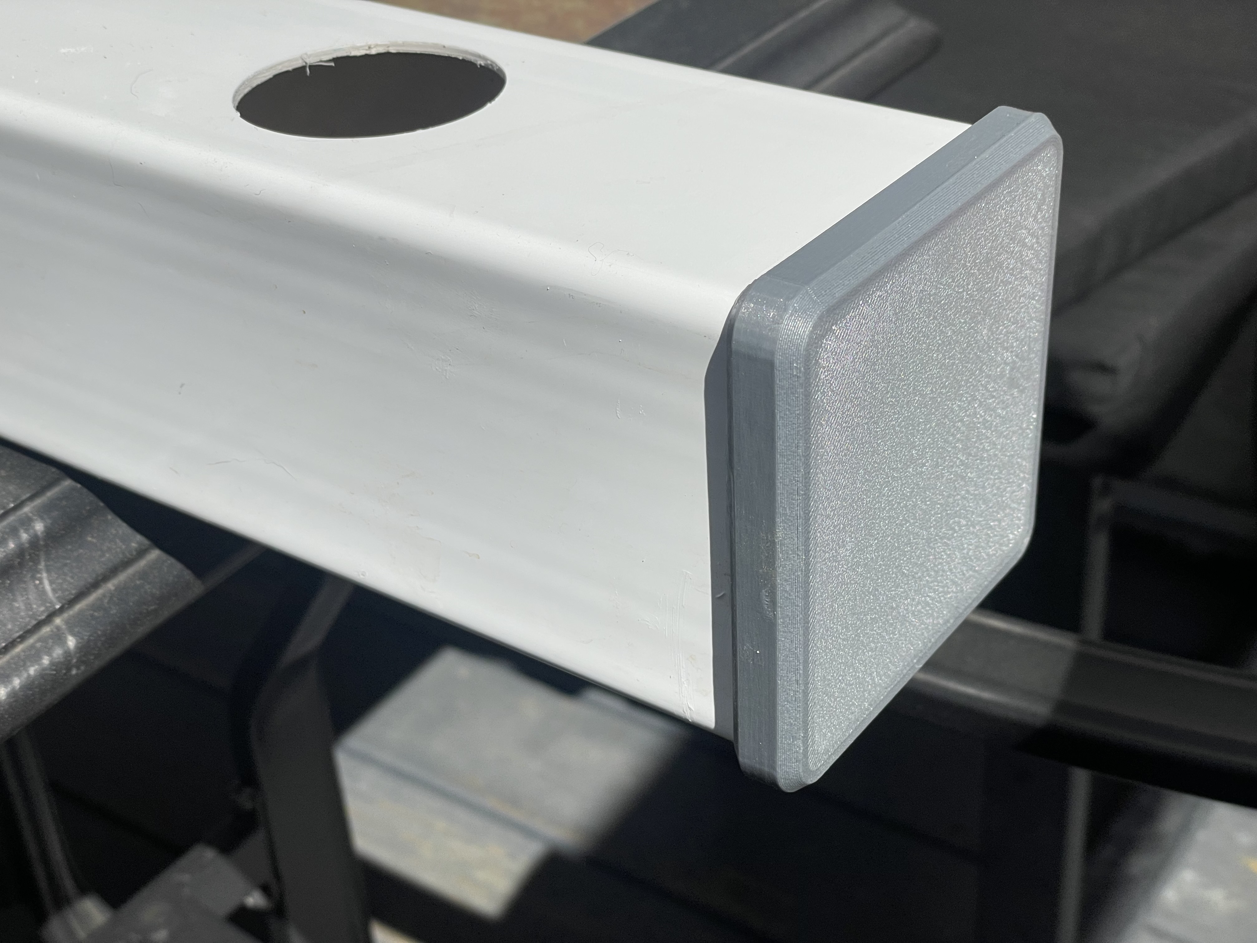 Hydroponics: 90mm endcap for Veranda vinyl post