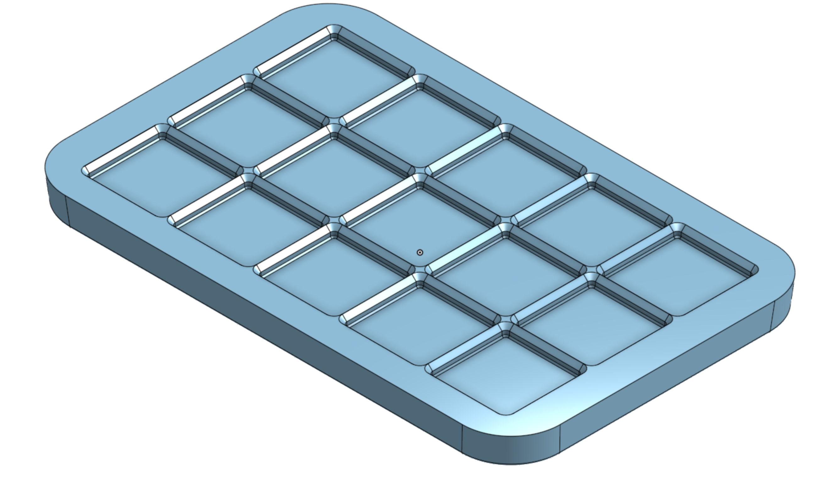 Miniatura 3 do modelo 3D Sterilite Modular Latching Storage Bin - 2.7qt Insert