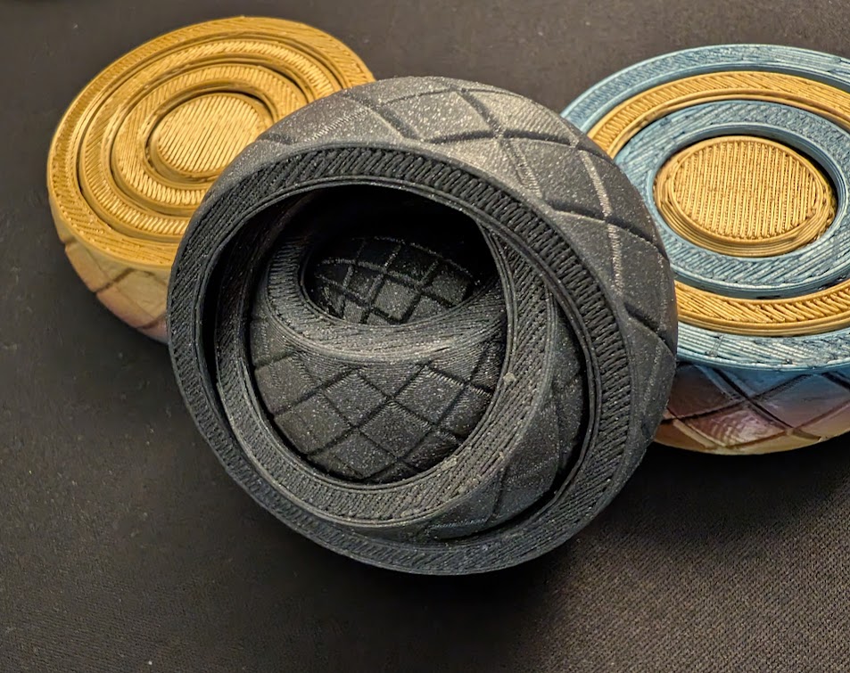 (Yet Another) Knurled Concentric Rings Toy