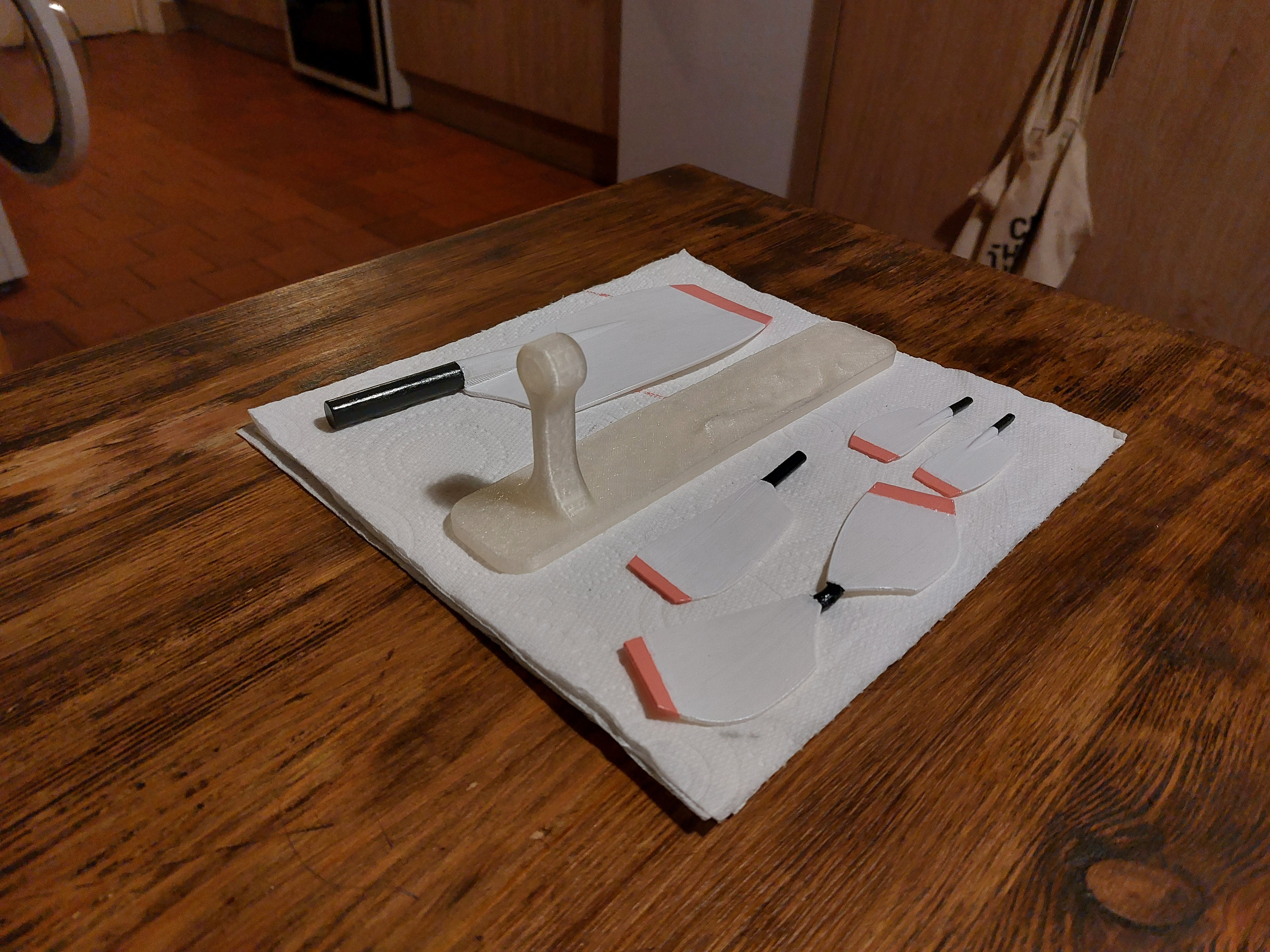 Miniatura 4 do modelo 3D Rowing blade bow tie