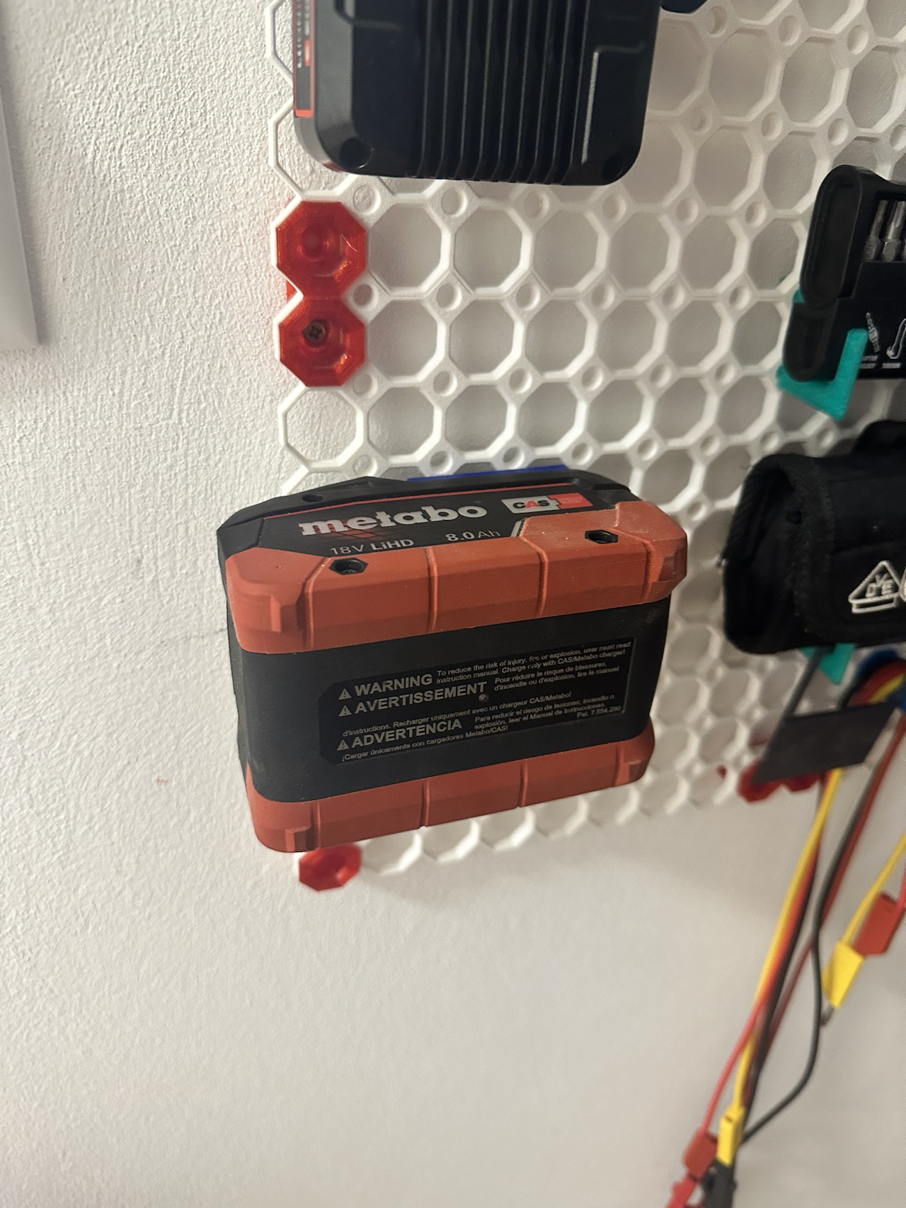 Metabo 18v CAS battery mount (Multiboard)