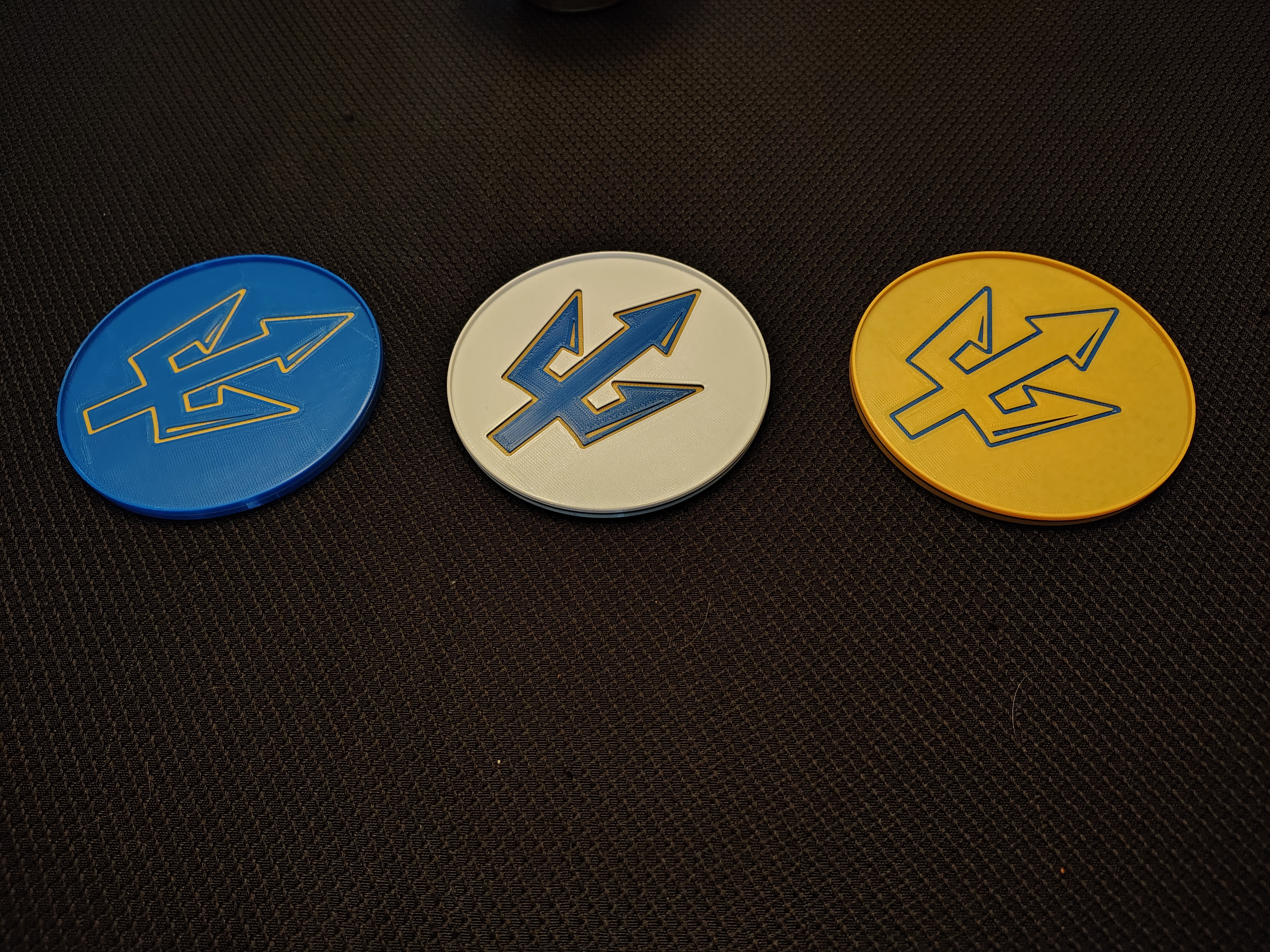 UC San Diego (UCSD) Multicolor Triton Coaster