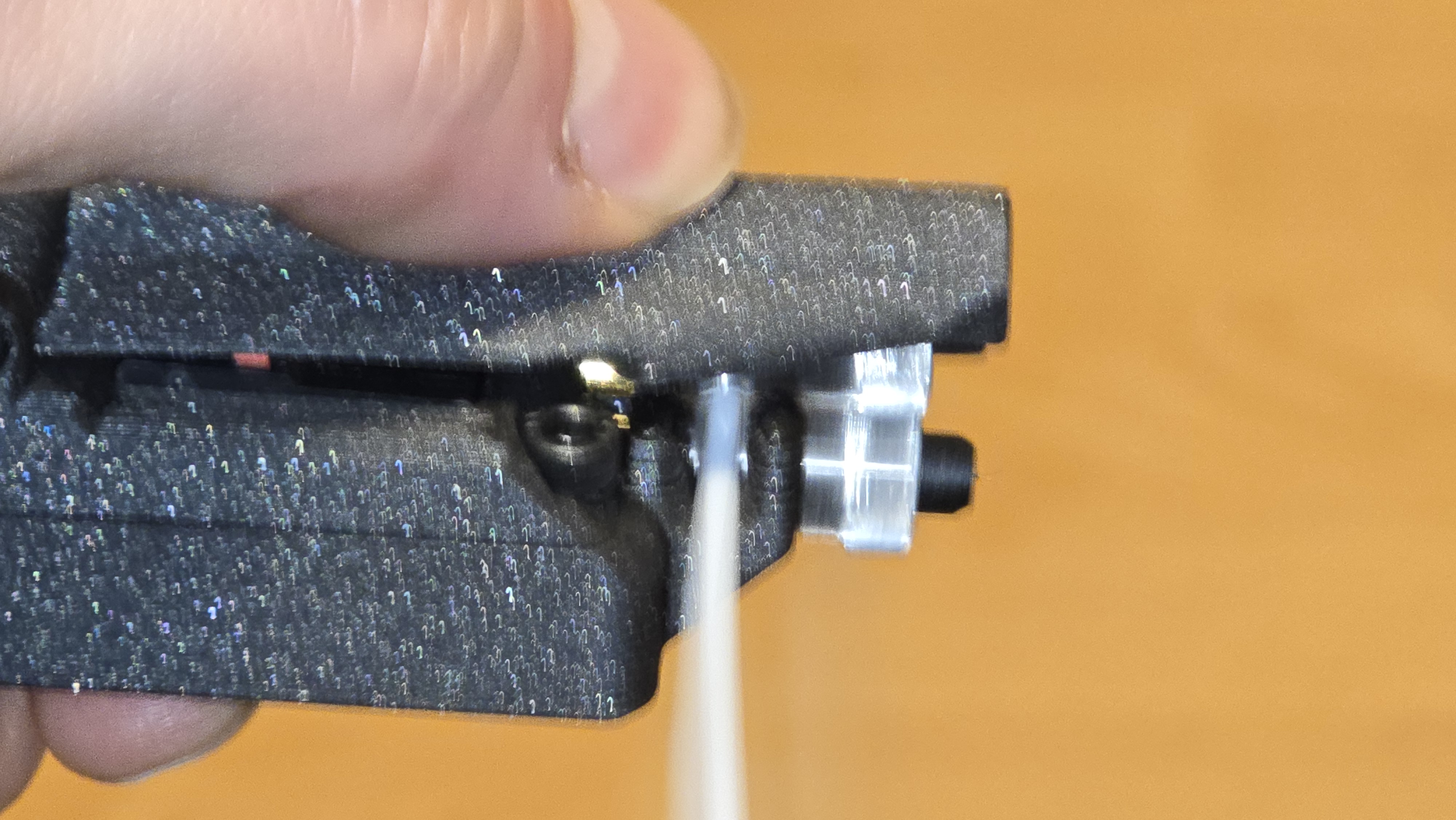 Bowden Speed Loader with filament guide 3D model thumbnail
