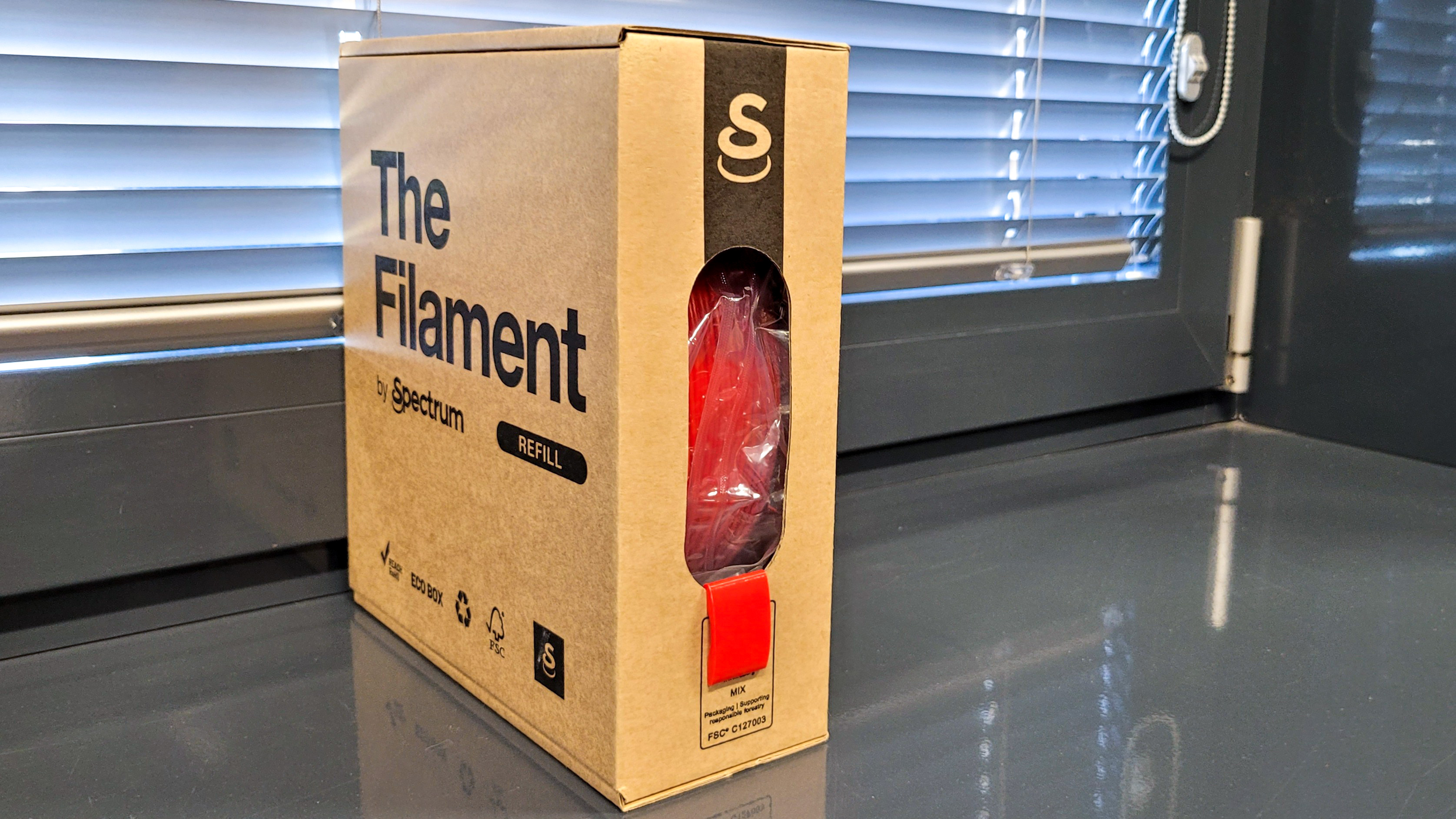 Filament Color Clips for Cardboard Boxes