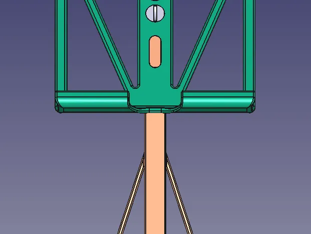 Atril para tablet.