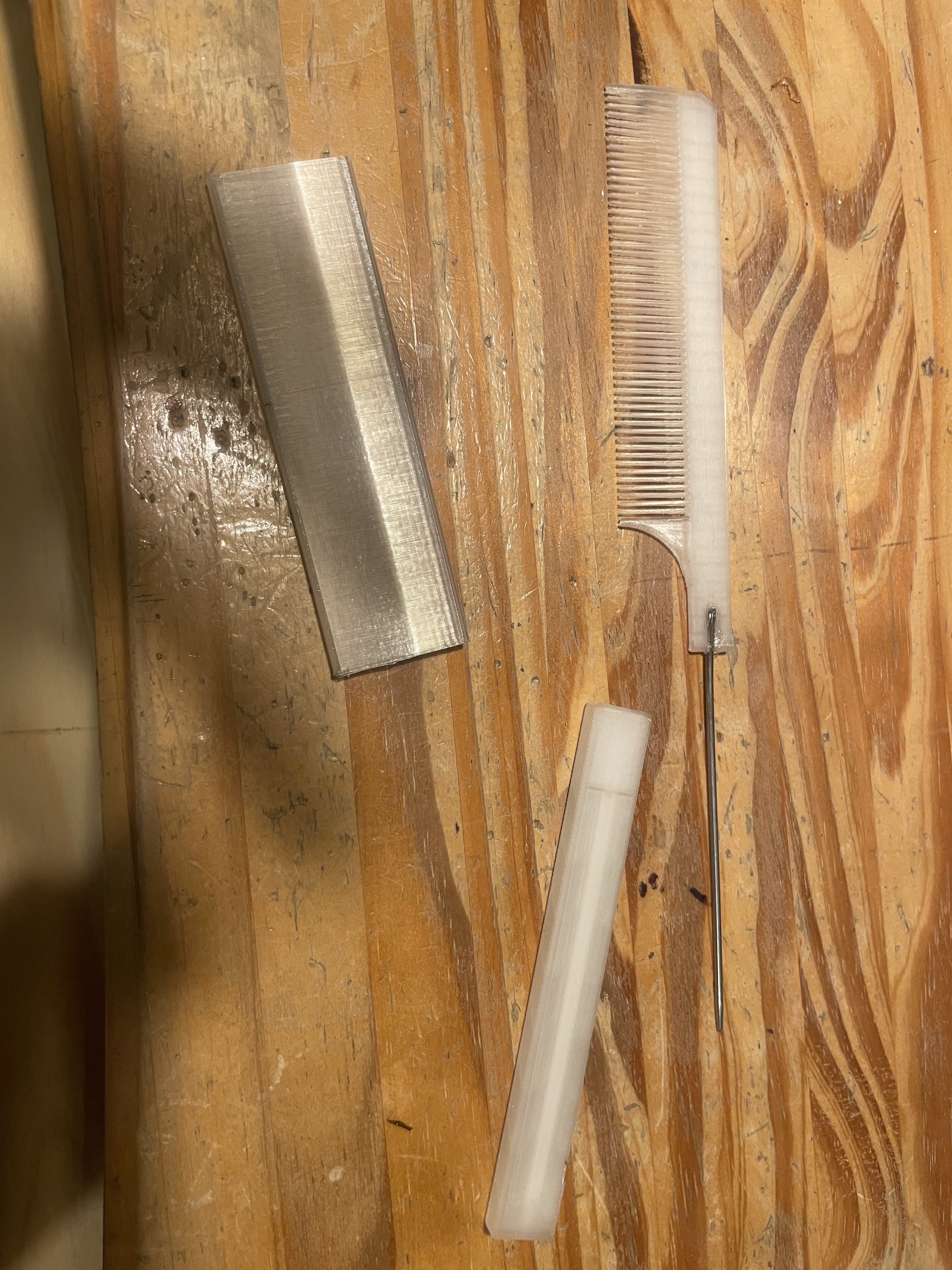 Hairbrush V2 !  #Freecad (added accessories)