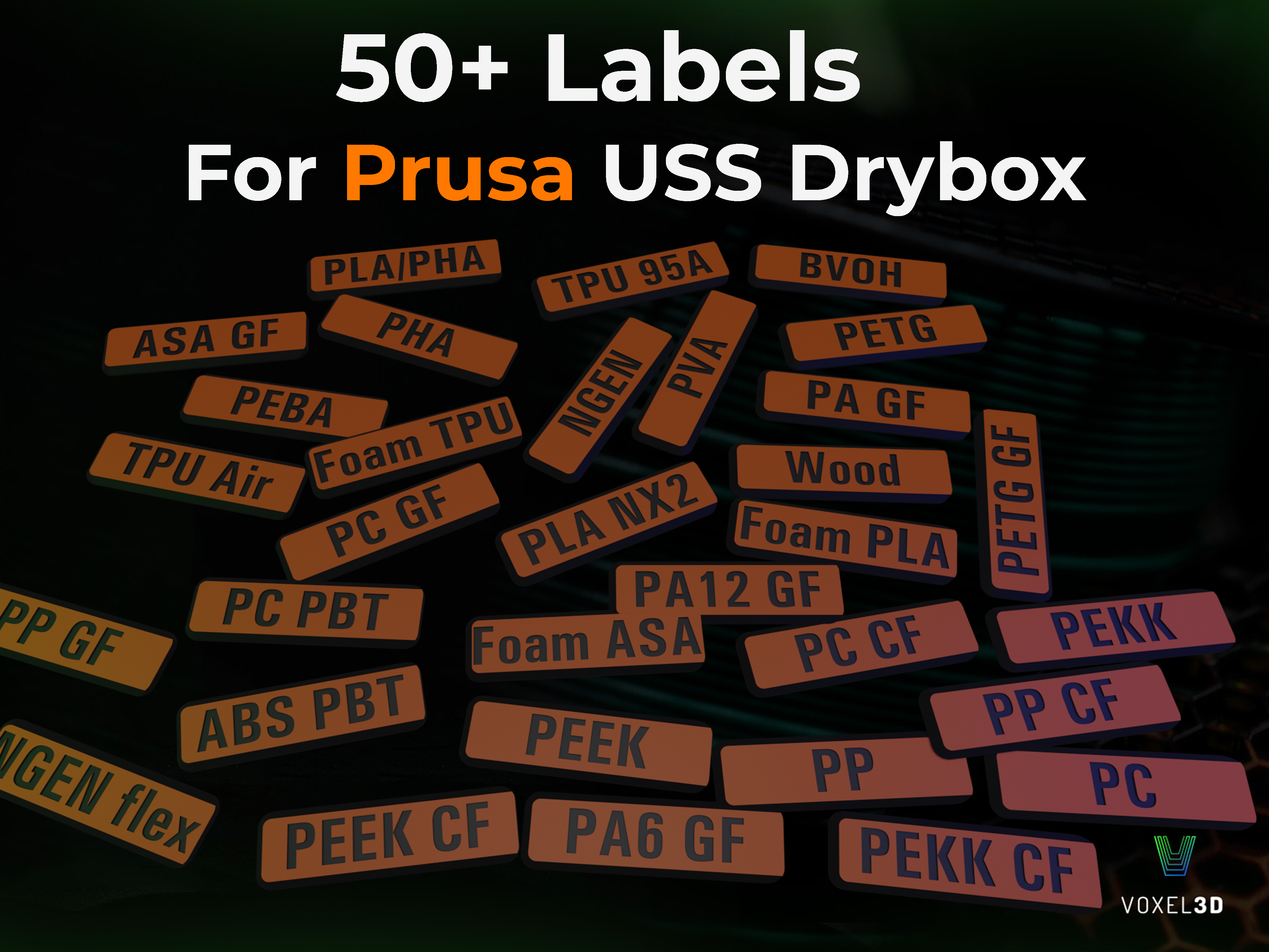 USS Drybox Label Collection