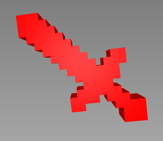 Minecraft sword beads