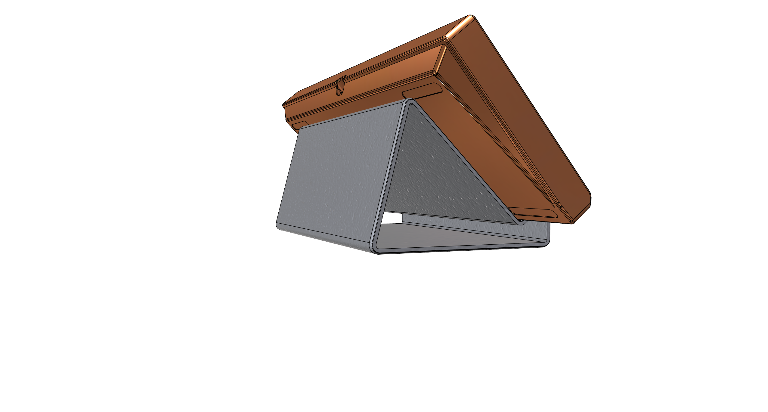 Miniatura 2 do modelo 3D Keyboard Universal display stand