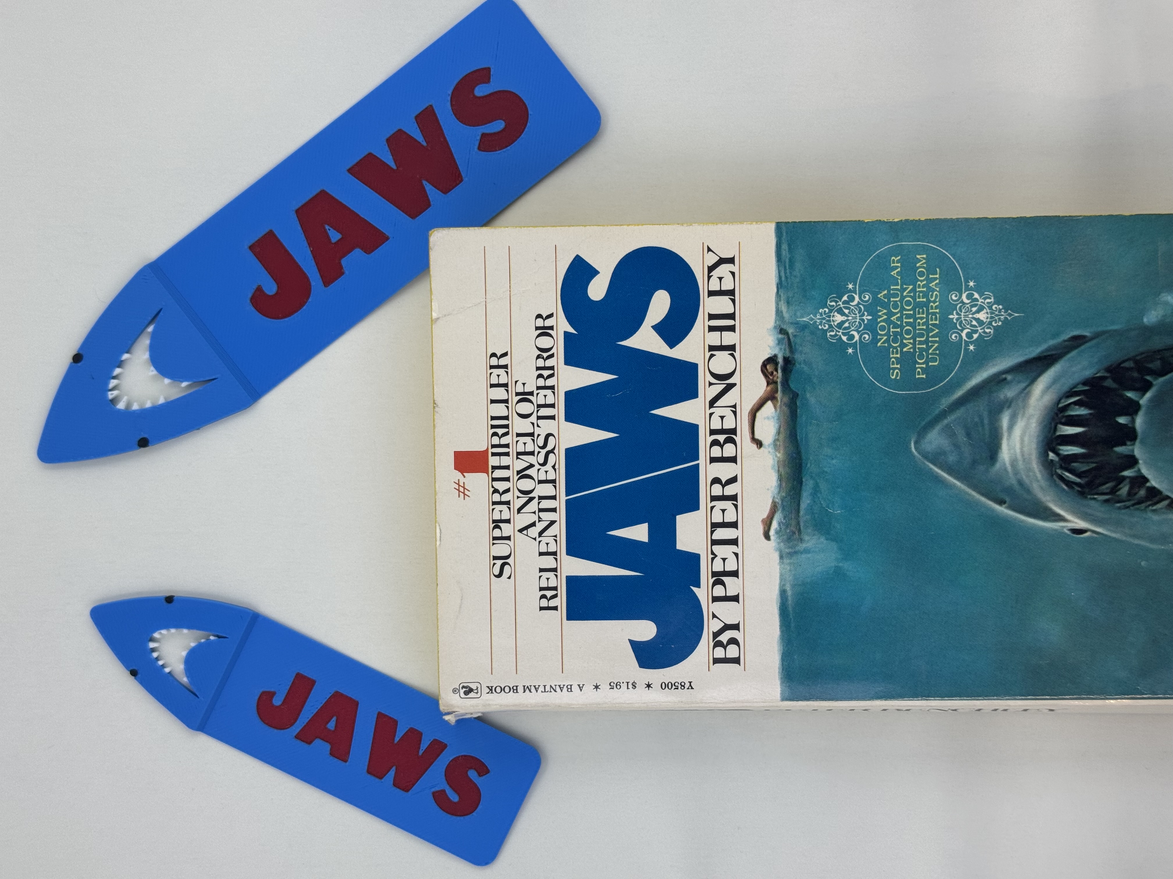 Jaws Shark Bookmark