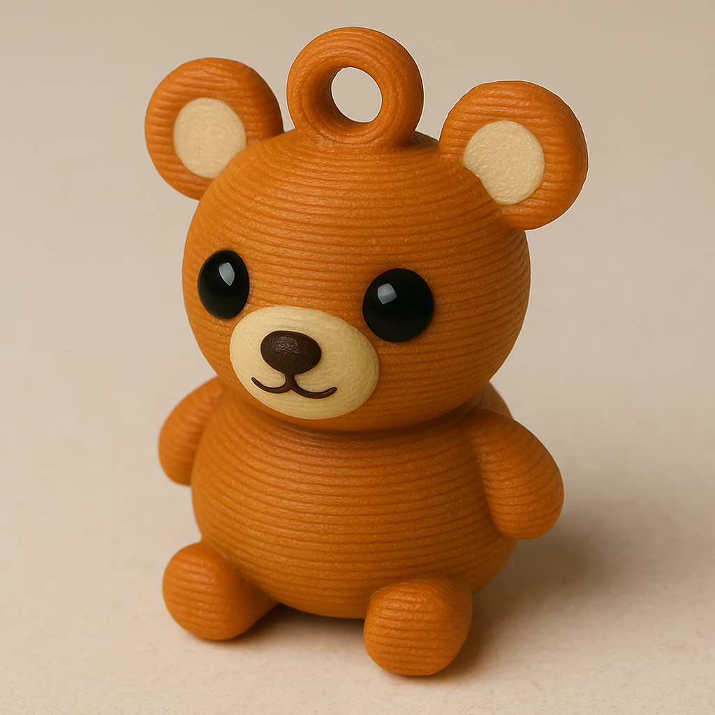 Cute Bear Keychain