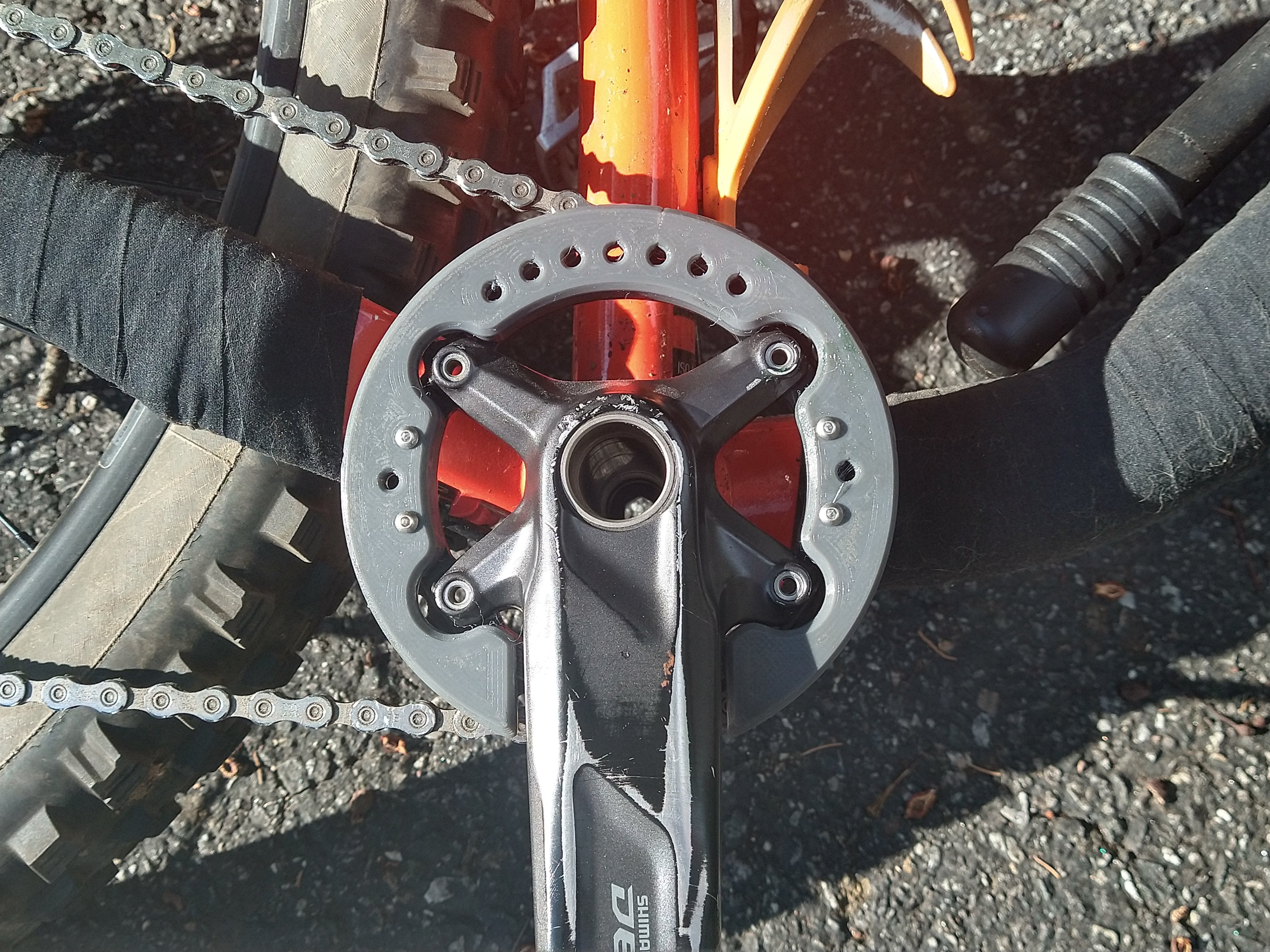Bash Ring for 30-Tooth Shimano Deore 5100 Crankset
