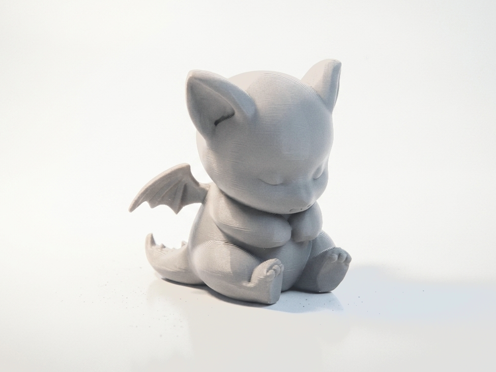 Baby Dragon Figurine Chibi Cute 3D Printable