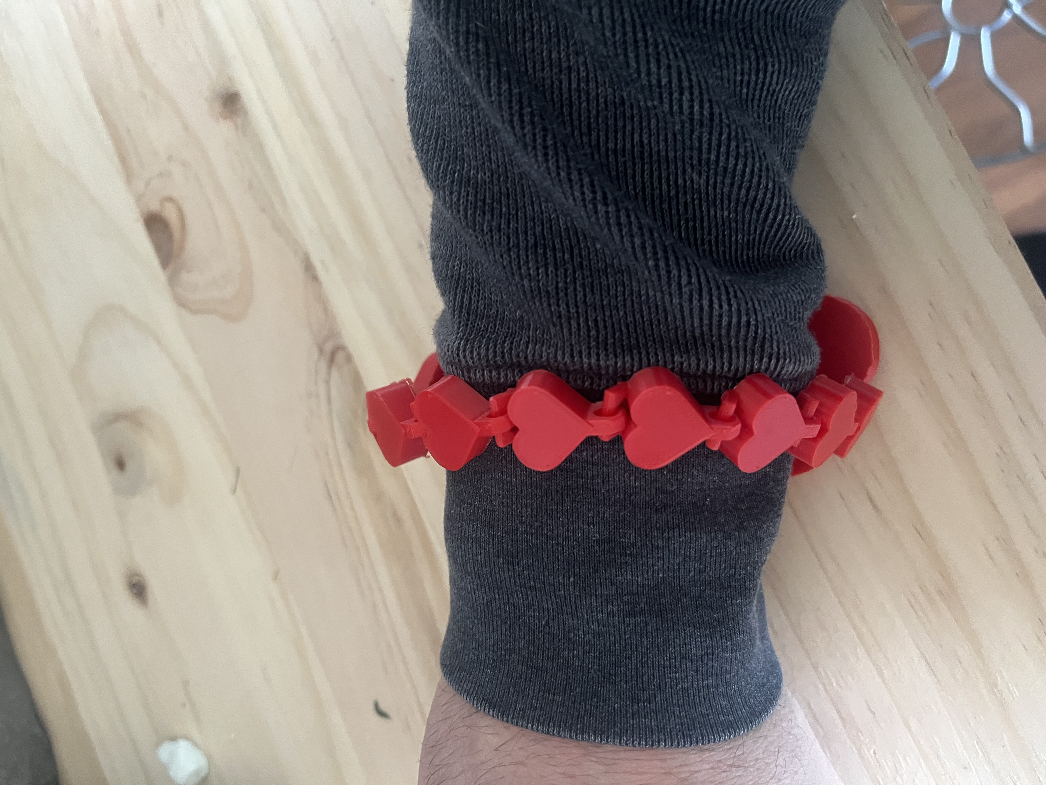 Miniatura 7 do modelo 3D Heart Bracelet