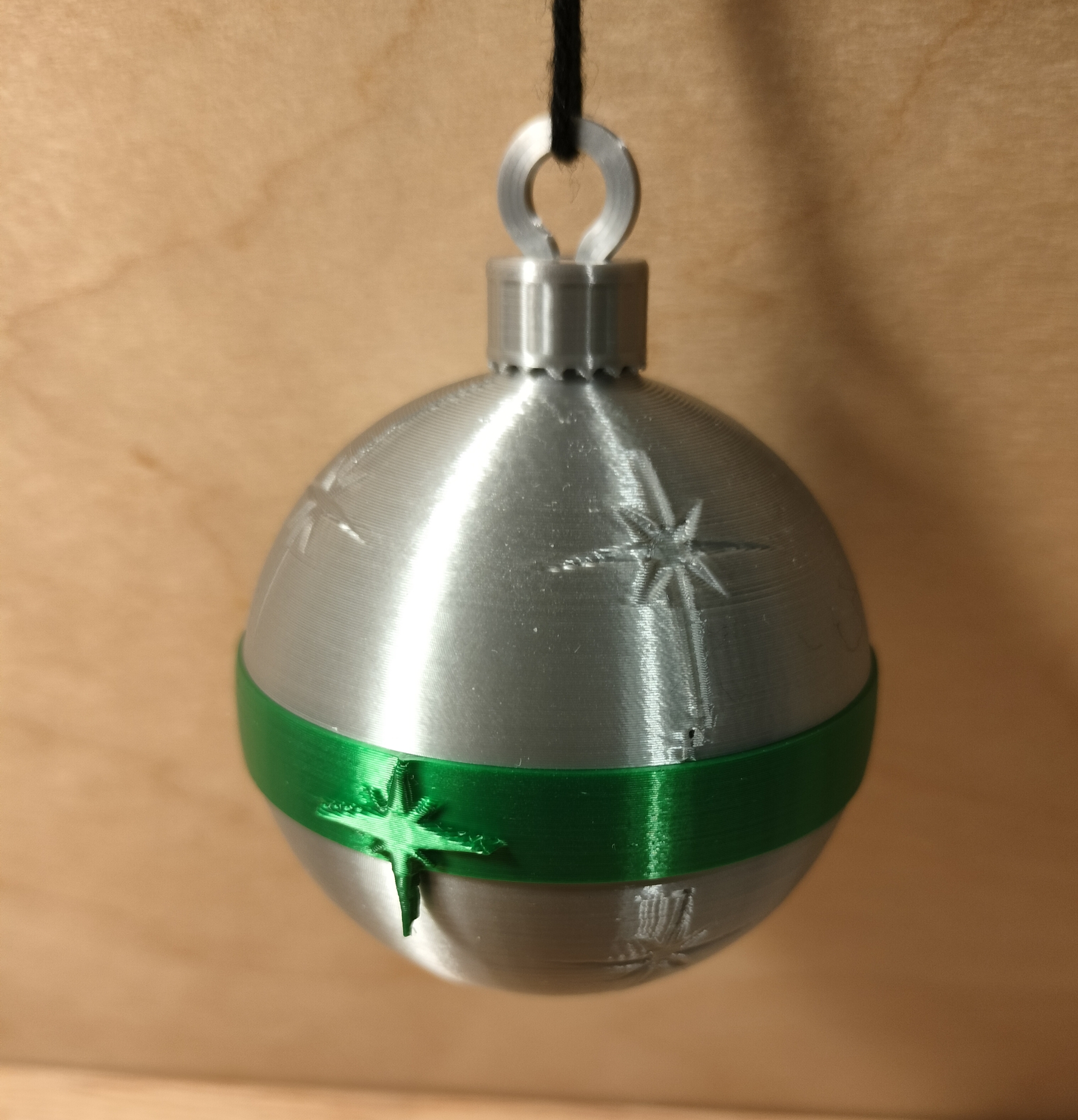 Miniatura 3 do modelo 3D Modular Christmas Baubles - Celestial patterns pack