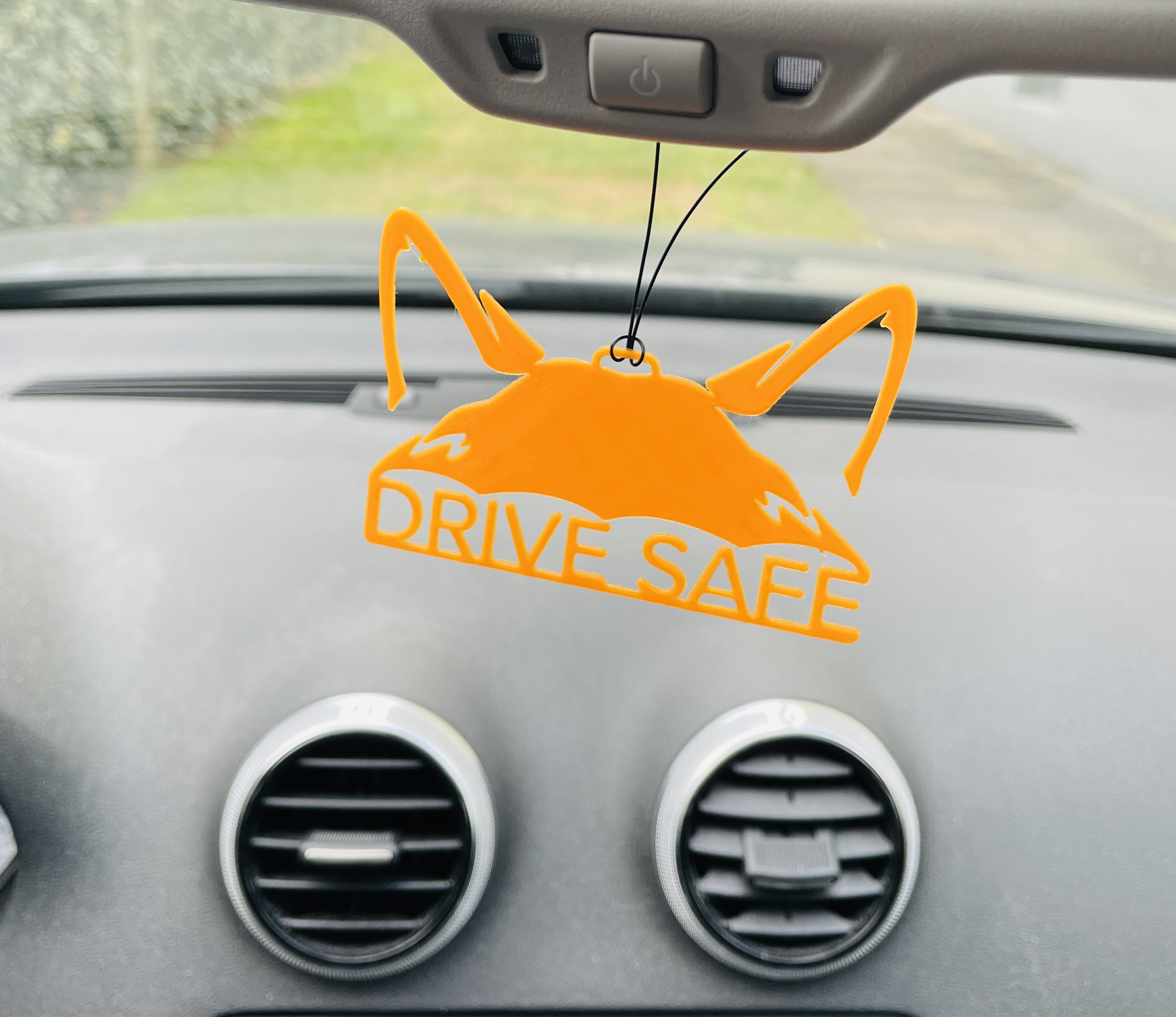 Drive Safe car backmirror pendant Kendu Edition crypto memecoin
