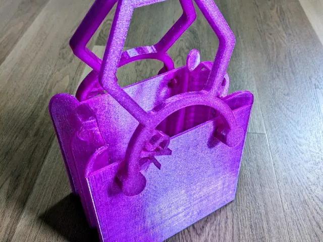 Modern tpu bag