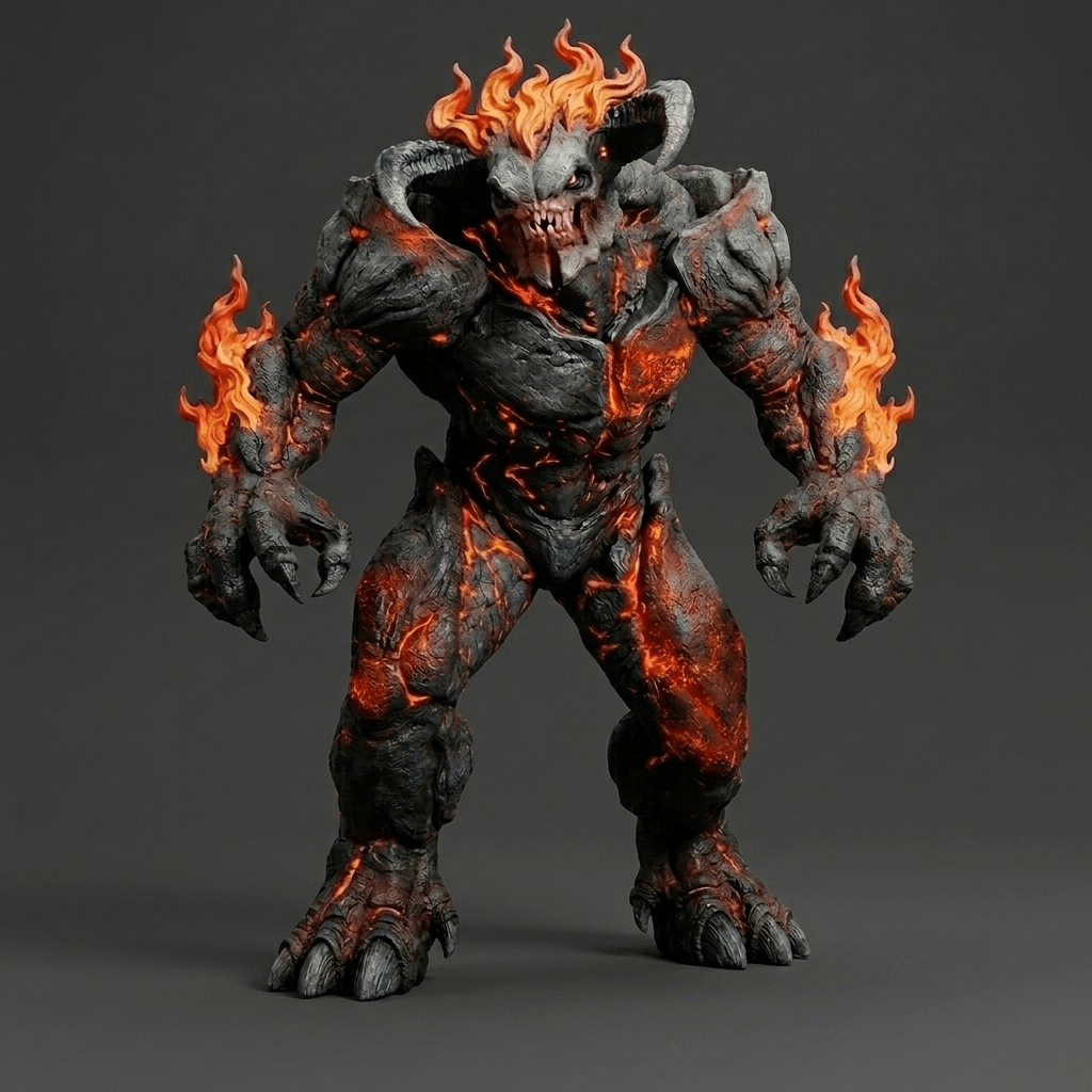 Video Games - Doom Eternal - Baron of Hell
