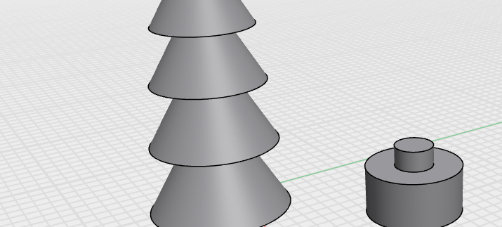 Big Christmas tree (großer Weihnachtsbaum)