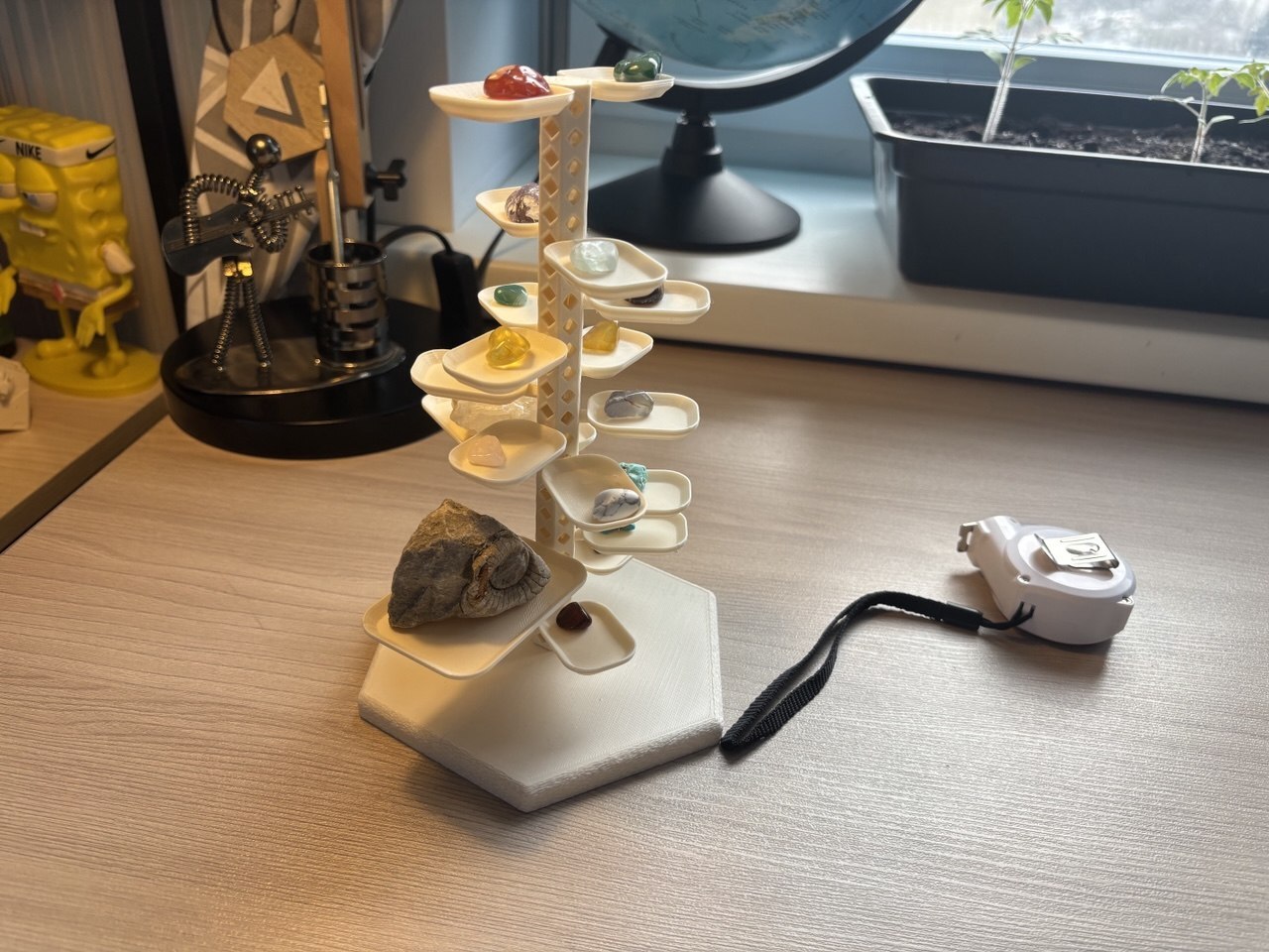jewelry stand / a stand for a collection of stones