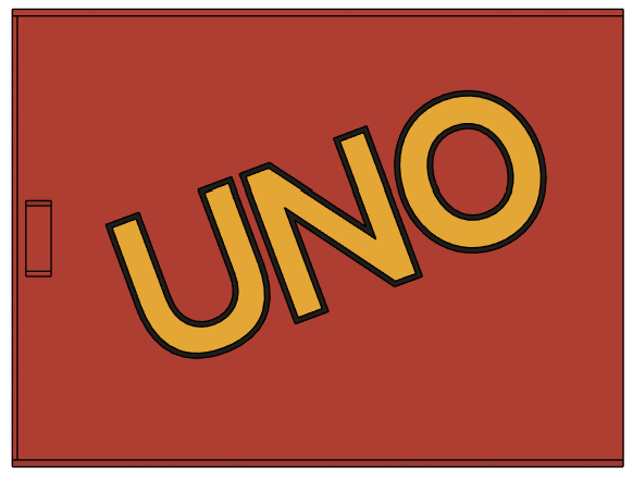 UNO Playing Card Box