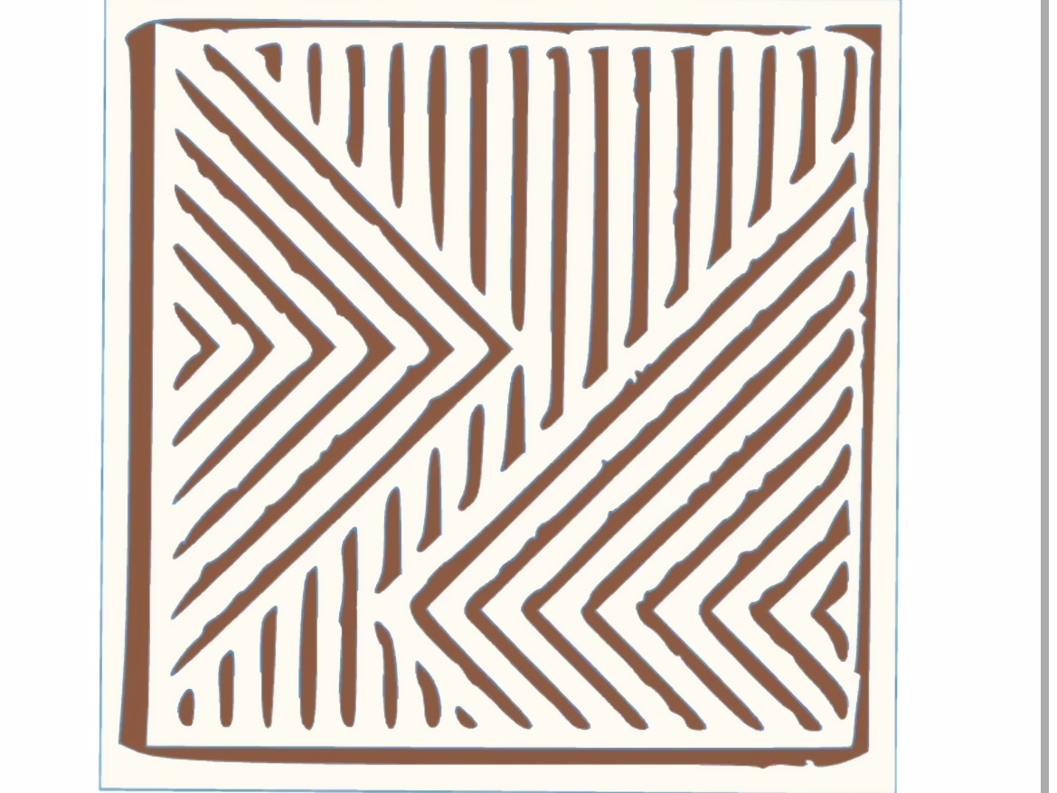 Modern geometric wall art / 2D plate wall art. Trendy home decor.