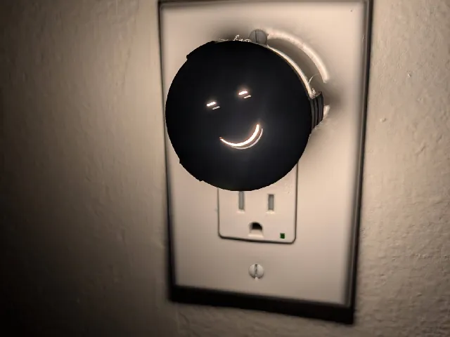 IKEA MÖRKRÄDD Night Light Snap-on shade cover