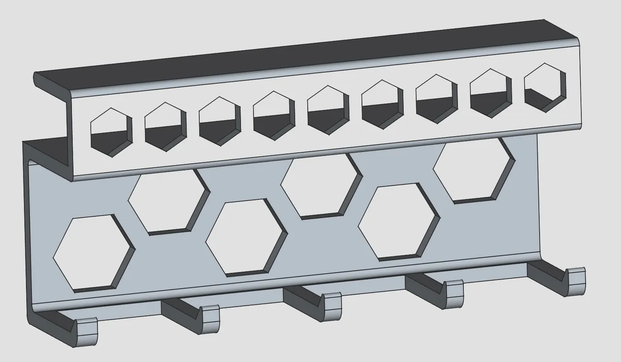 IKEA BESTÅ key board / Schlüsselbrett V2 by Rego
