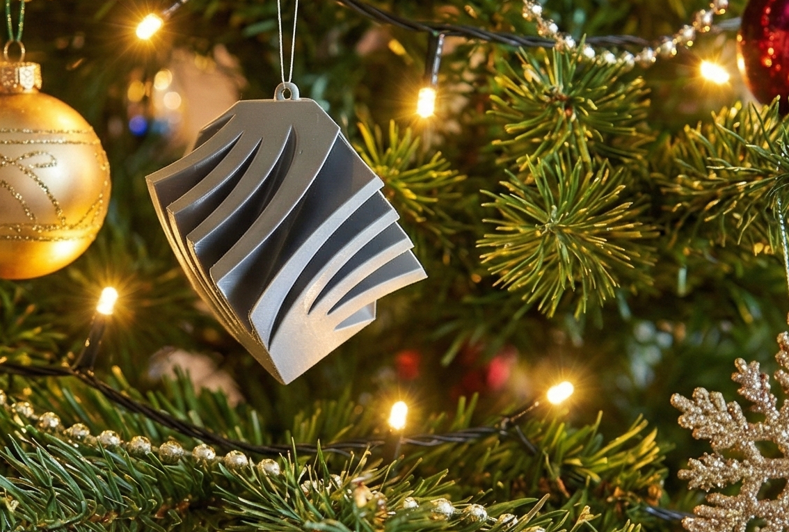 Christmas cube (Square pine cone)