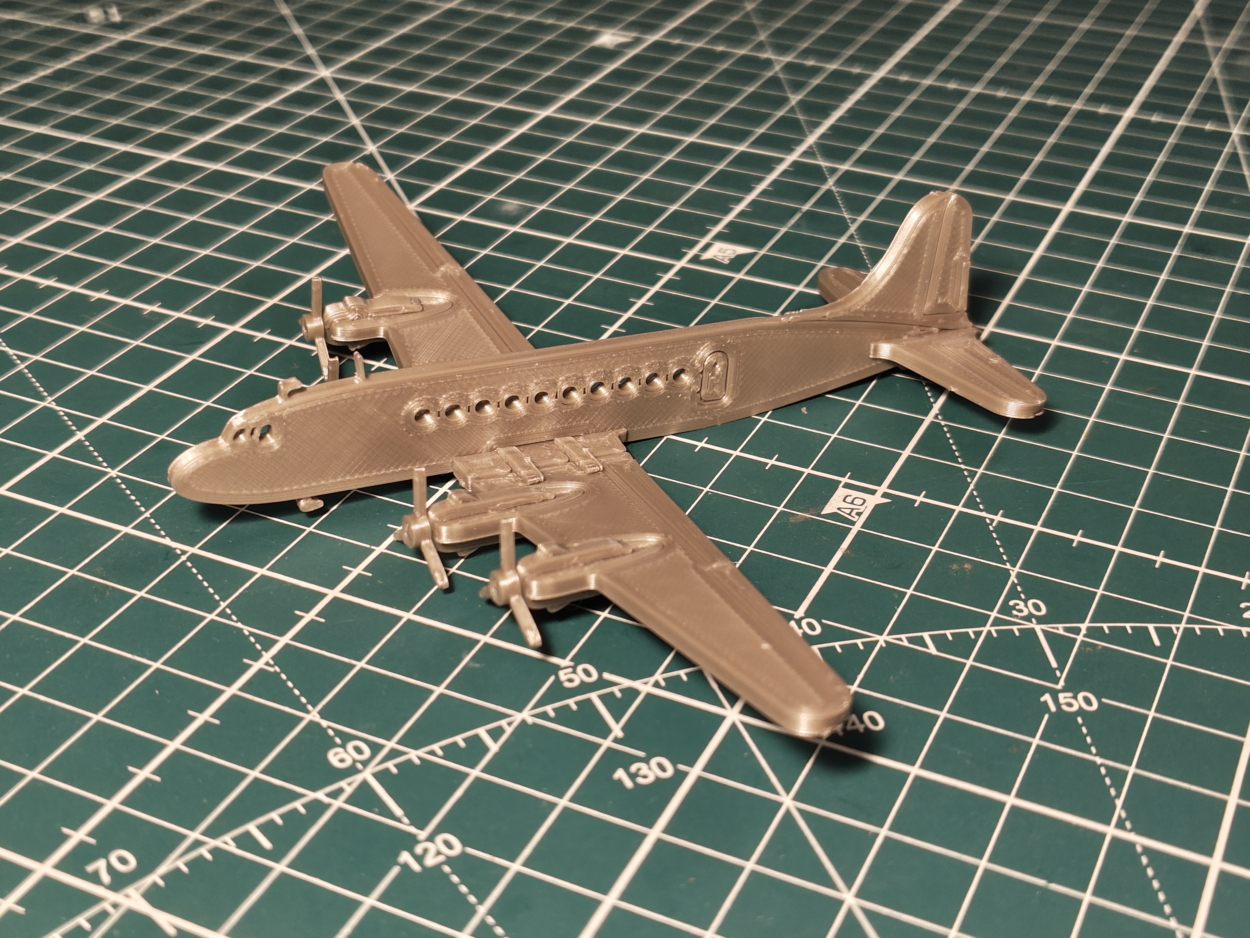 Douglas DC-4 Kit Card