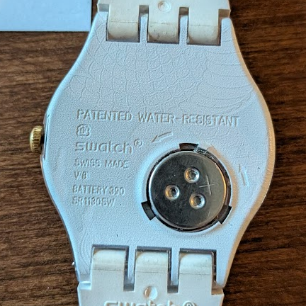 Swatch watch battery cover tools