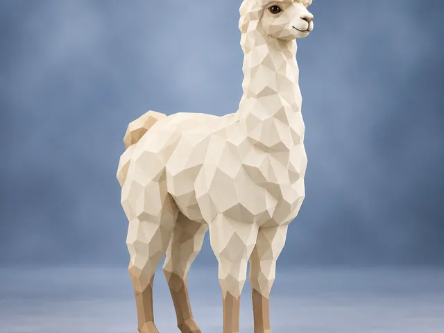 Low Poly Alpaca