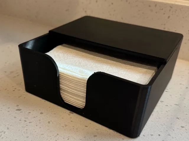 Napkin Holder with Lid