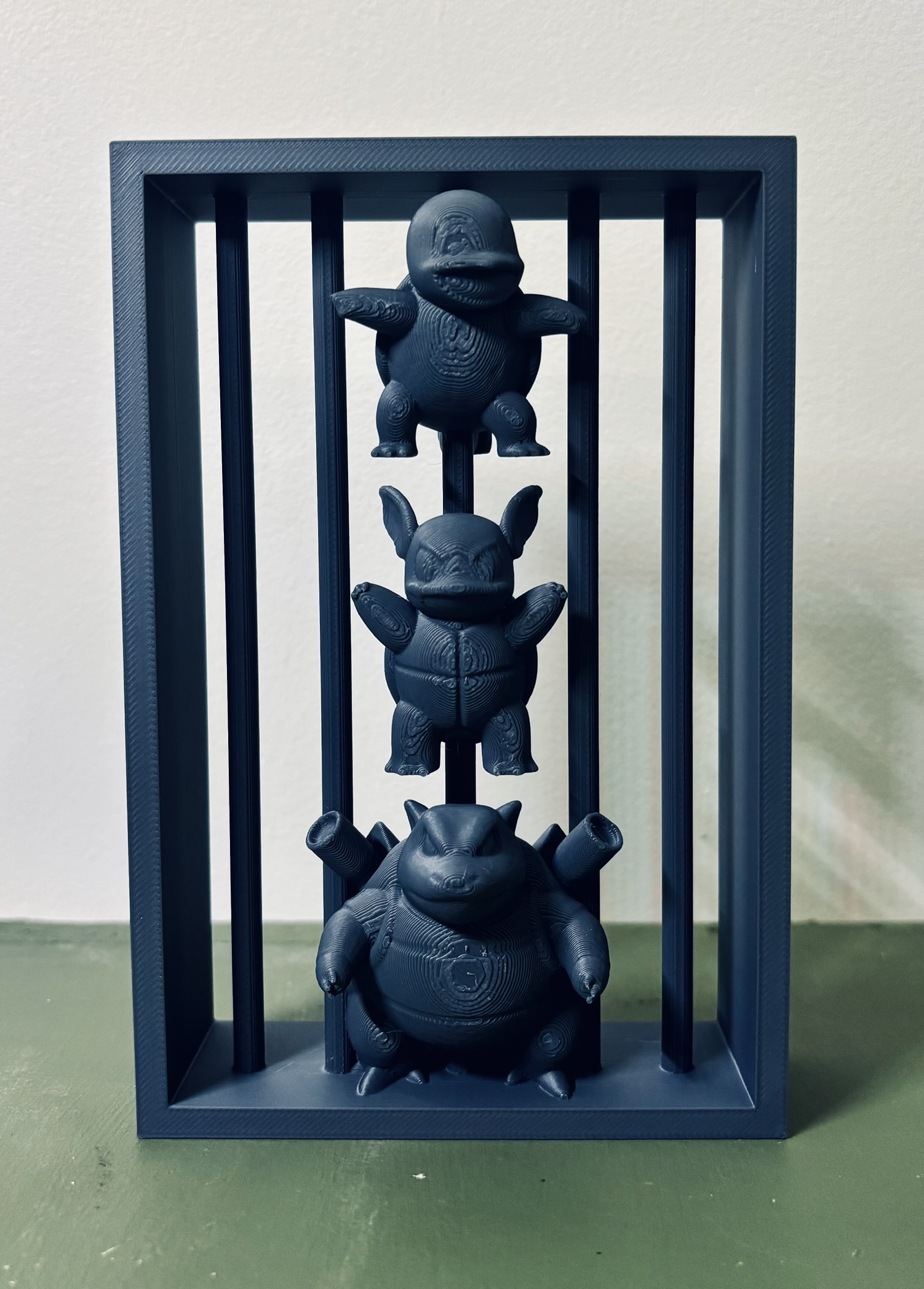 Miniatura 3 do modelo 3D Squirtle Evolution