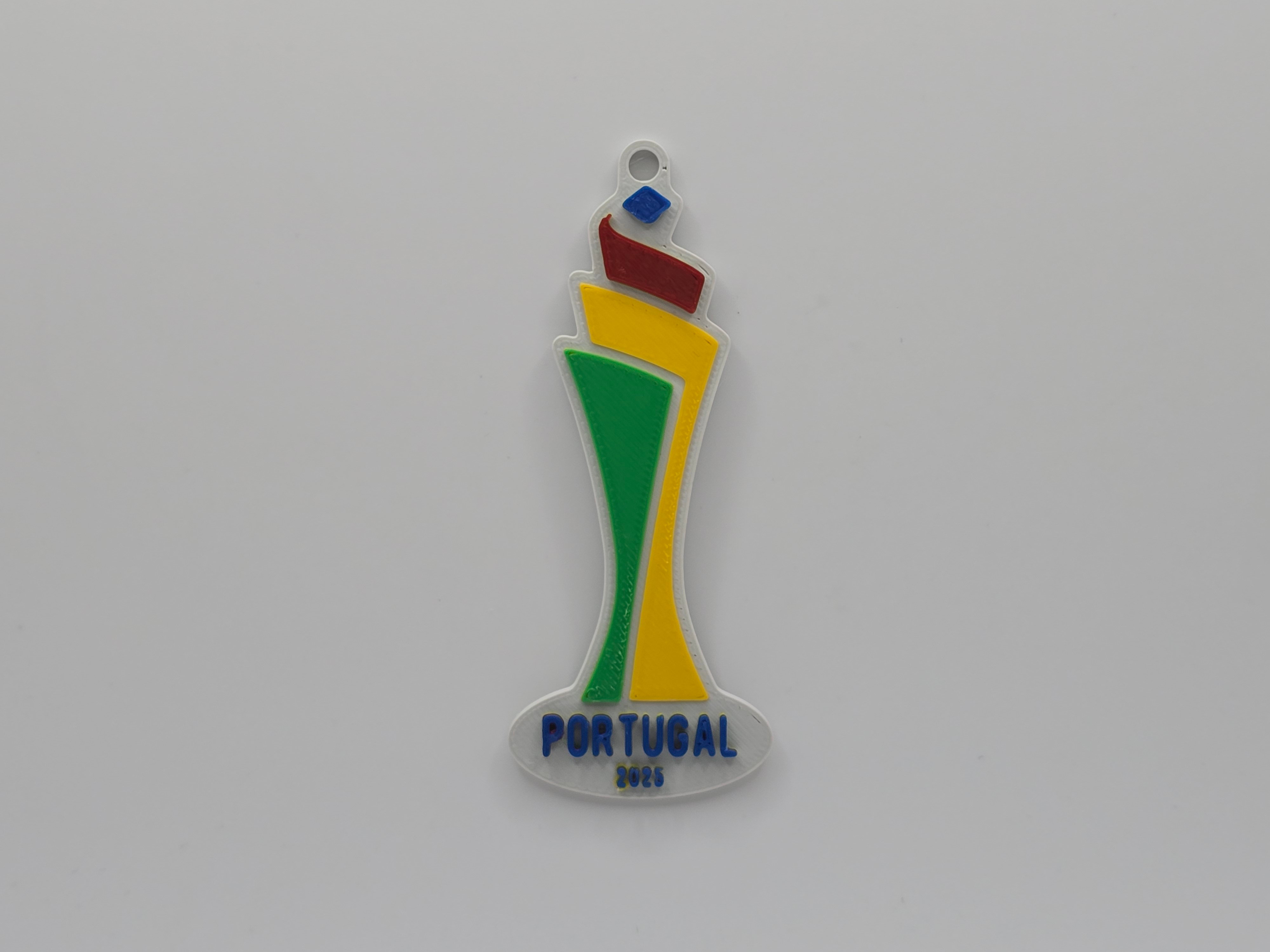 UEFA Nations League Season Champion 2024-2025 Portugal  Keychain